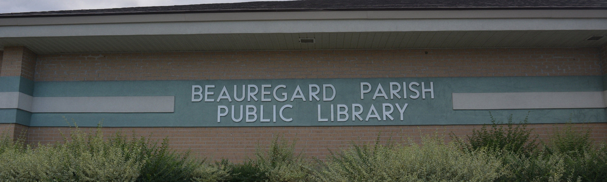 Beauregard Parish Library District Sign