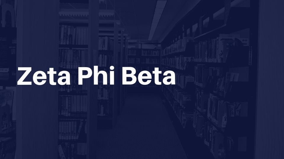 Zeta Phi Beta Event