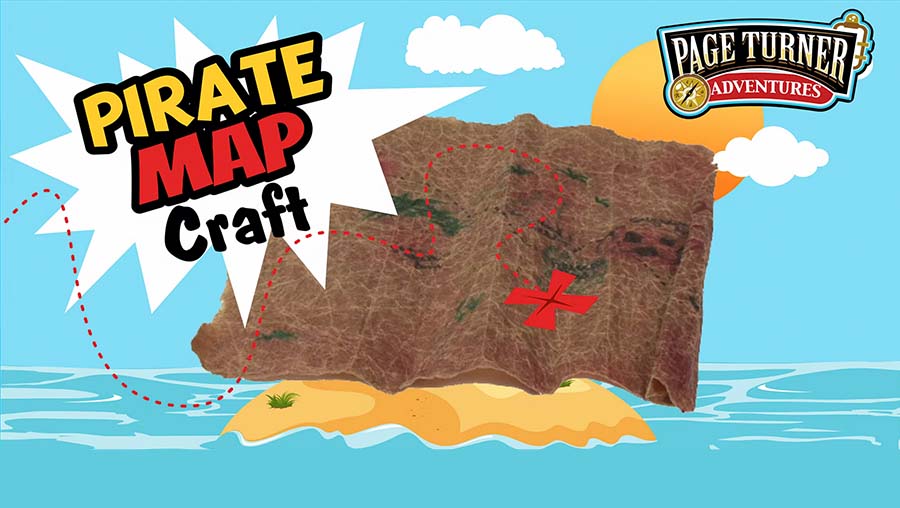 pirate map craft