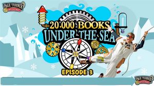20,000 Books Under the Sea title